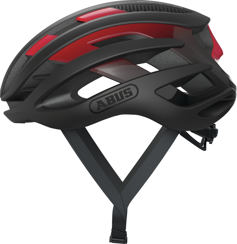 Bild von abus airbreaker road helm schwarz   rot