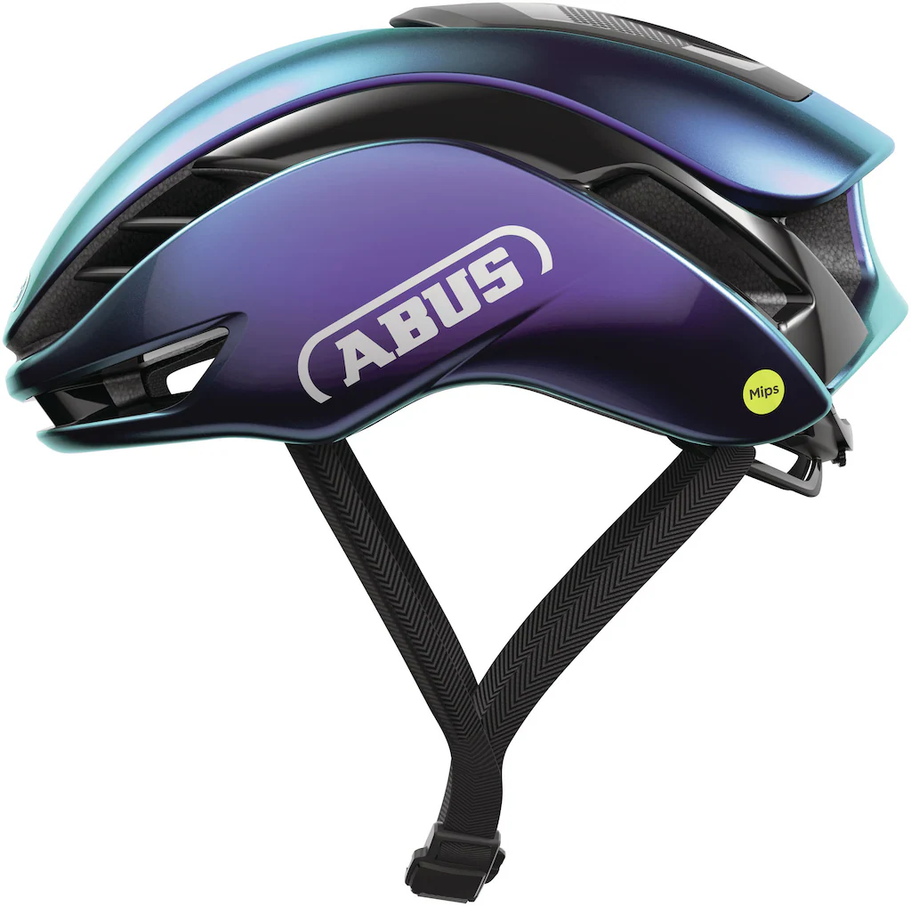 Bild von abus gamechanger 2 0 mips helmet flip flop purple blue