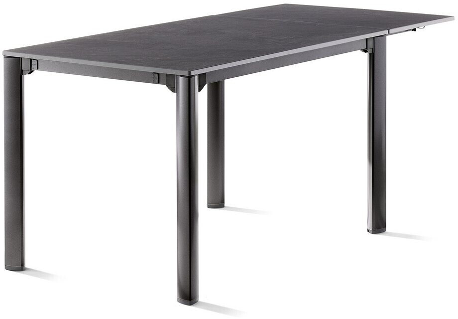 Bild von Sieger Gartenmöbel Gartentisch in Schiefer anthrazit, vivodur ® - 120x74x80cm (BxHxT)