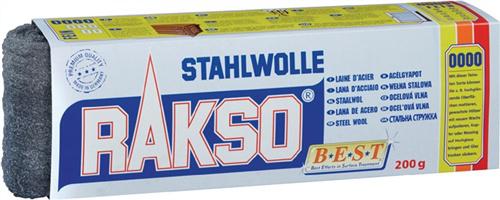 Bild von Rakso Stahlwolle Nr. 0 à 200g, Reinigungsutensil, Silber