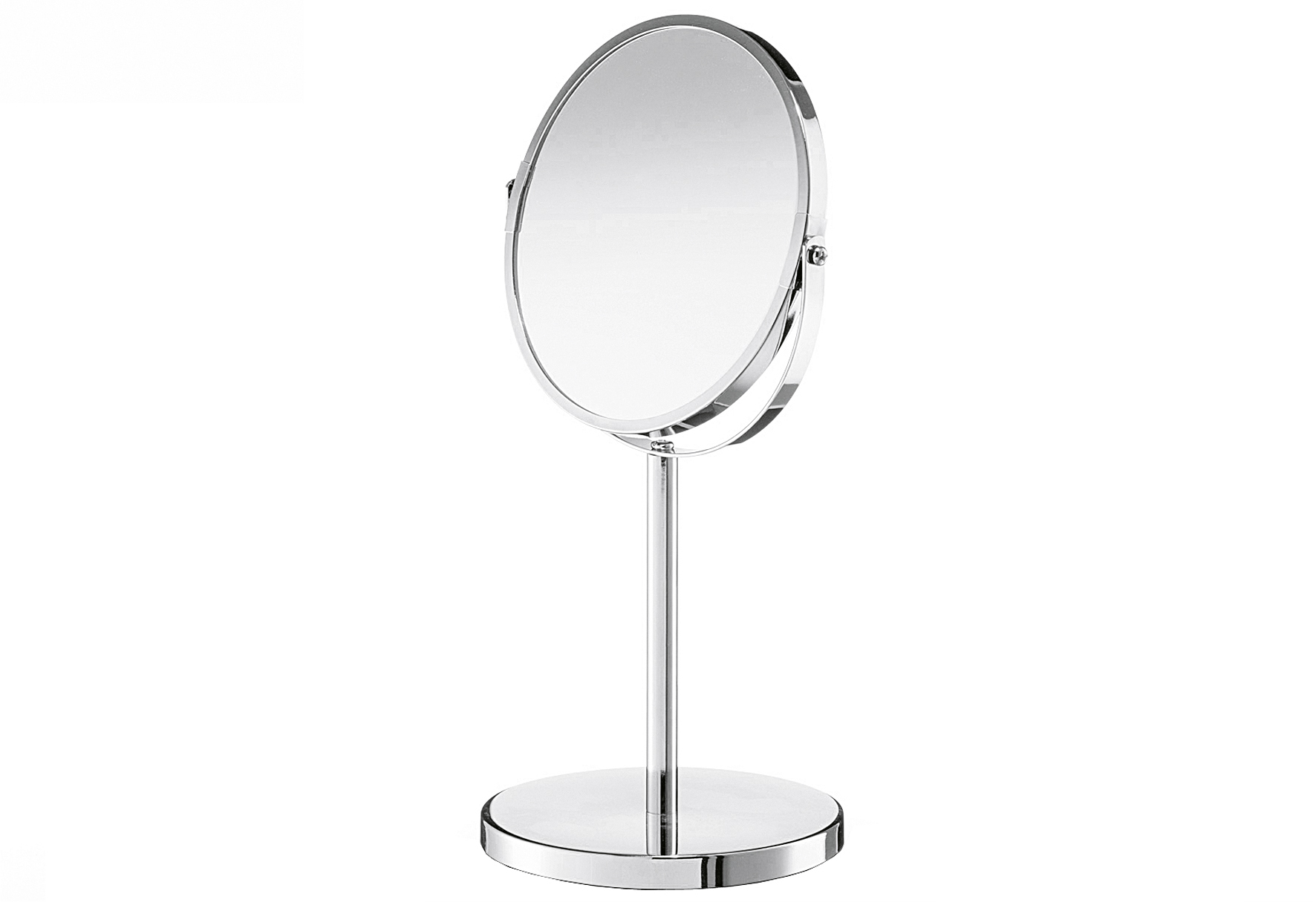 Bild von Zeller Present Badaccessoire-Set Kosmetikspiegel, 1x/3x, Metall verchromt, silber, Ø17, Ø15 x 35 cm