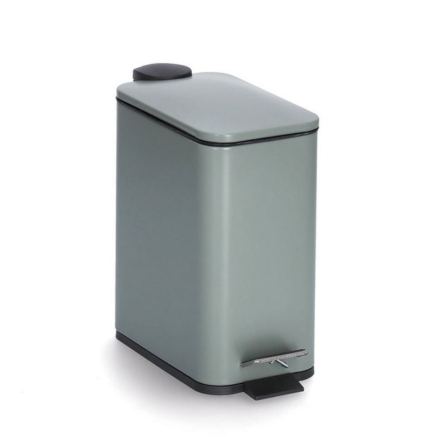 Bild von Zeller Present Treteimer m. Soft Close, 5 ltr, Metall/Kunsststoff, Abfalleimer, Grün