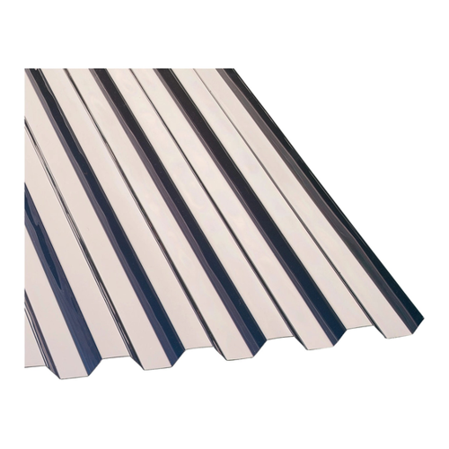 Bild von PVC-Trapezplatte 0,8 mm 70/18 Bronze - vielseitig und robust