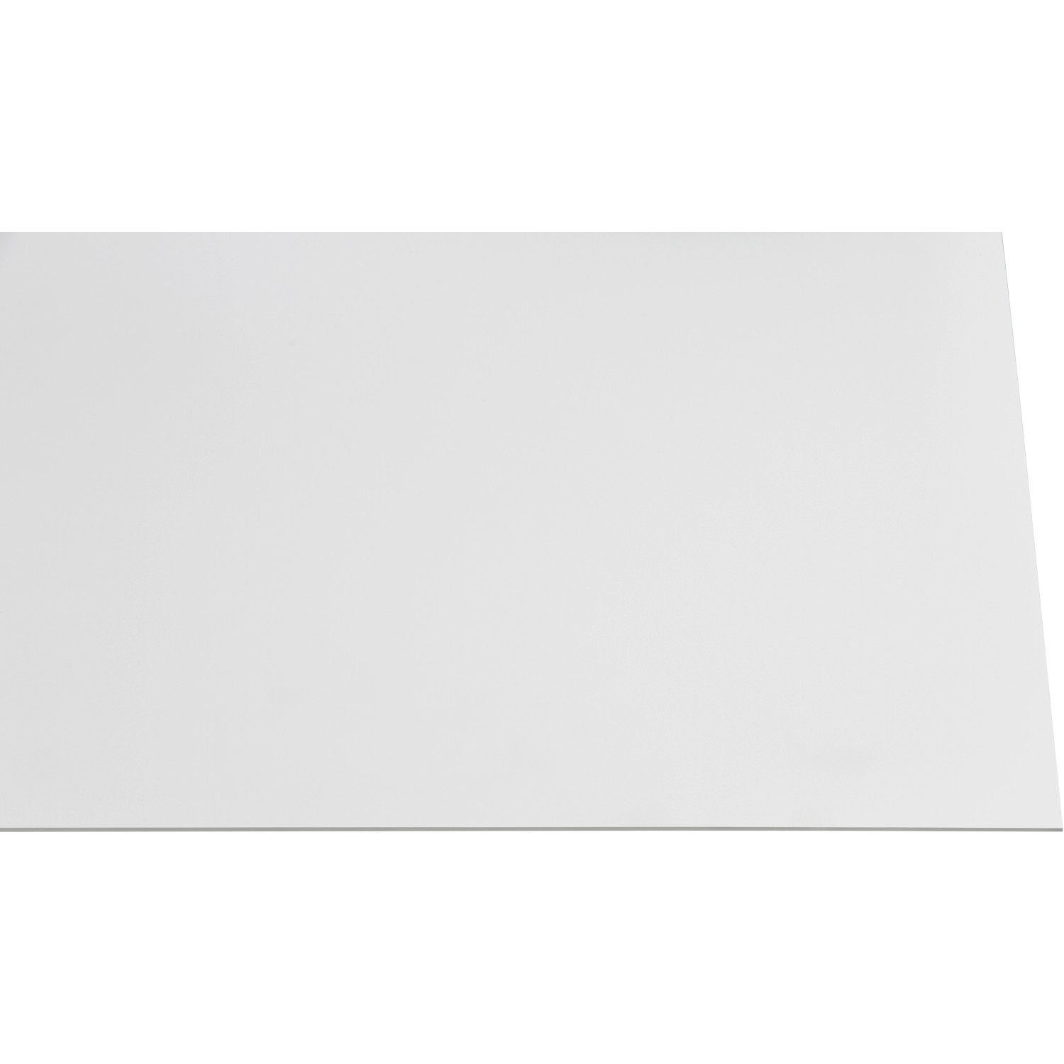Bild von Kunststoffplatte Guttagliss Hobbycolor Weiß 50 cm x 50 cm