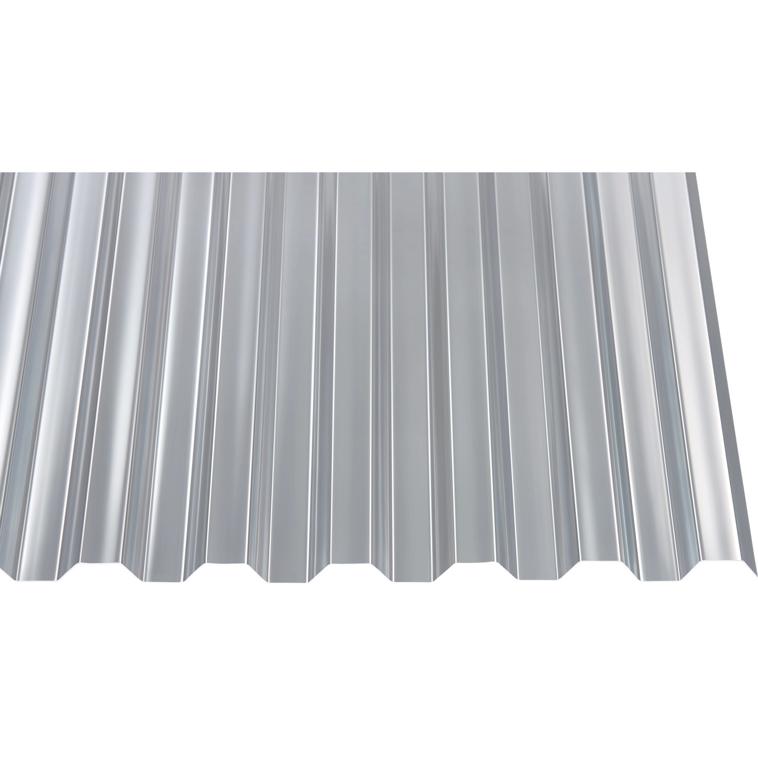 Bild von Profilplatte PC 0,8 mm Trapez 5000 mm x 1040 mm Klar