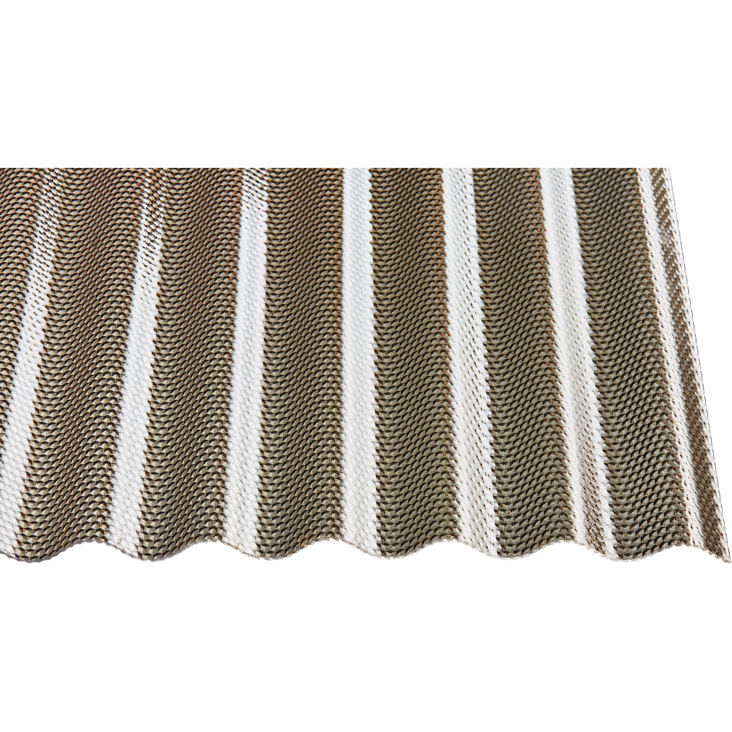 Bild von Profilplatte PC Wabe HS 76/18 3000 mm x 1045 mm Bronce