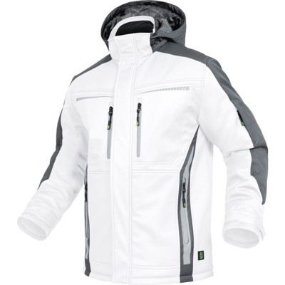 Bild von Winter-Softshelljacke-Flex-Line Weiß/Grau, Größe 4XL