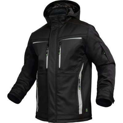 Bild von Winter-Softshelljacke-Flex-Line Schwarz, Größe 4XL