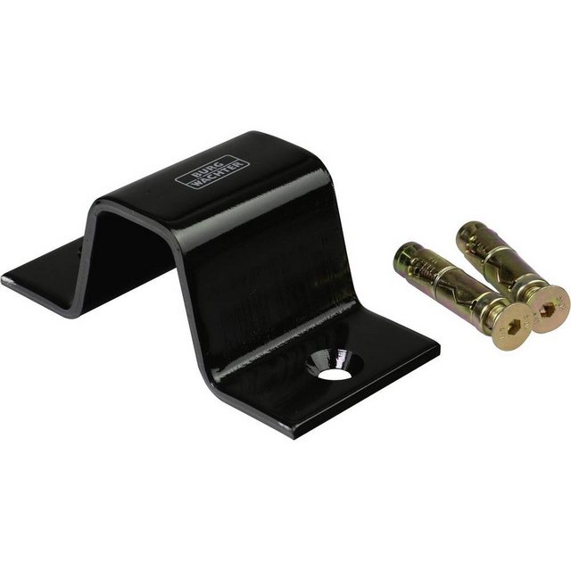 Bild von BURG-WÄCHTER Befestigungsanker - Wand- und Bodenanker - Sicherung für Fahrrad, Motorrad, Boot - Ankerplatte aus Stahl, 10 mm Ankerbolzen, SA 1280