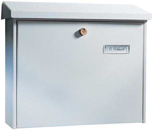 Bild von Burg Wächter Briefkasten "Amsterdam 867 W", mit Öffnungsstopp, aus Stahlblech