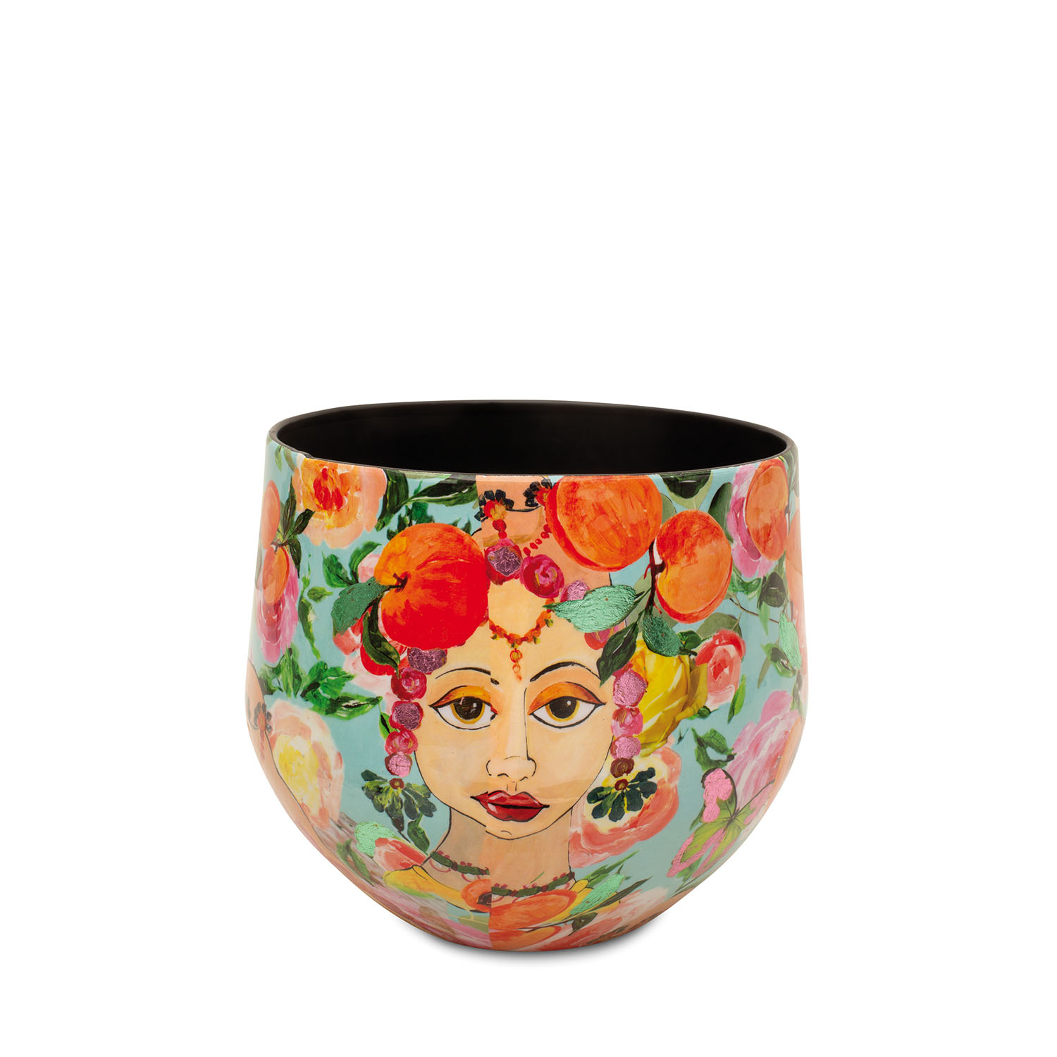 Bild von Tischgefäß Blooming Namaste multicolor Ø 23 cm, Höhe 22 cm