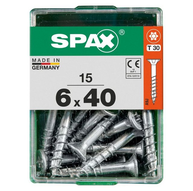 Bild von SPAX Holzbauschraube Spax Universalschrauben 6.0 x 40 mm TX 30 - 15