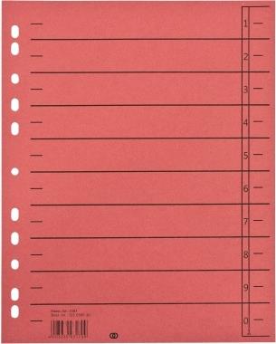 Bild von Soennecken Abheftstreifen Soennecken Trennblatt oeco 1459 A4 230g Karton rt 100St.