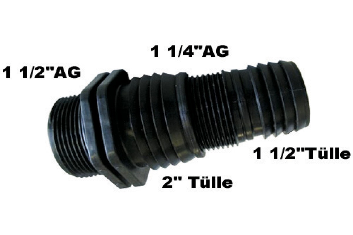 Bild von Metabo 80903061685 Multiadapter 1 1/2" 11/2"AG-2"TUELLE