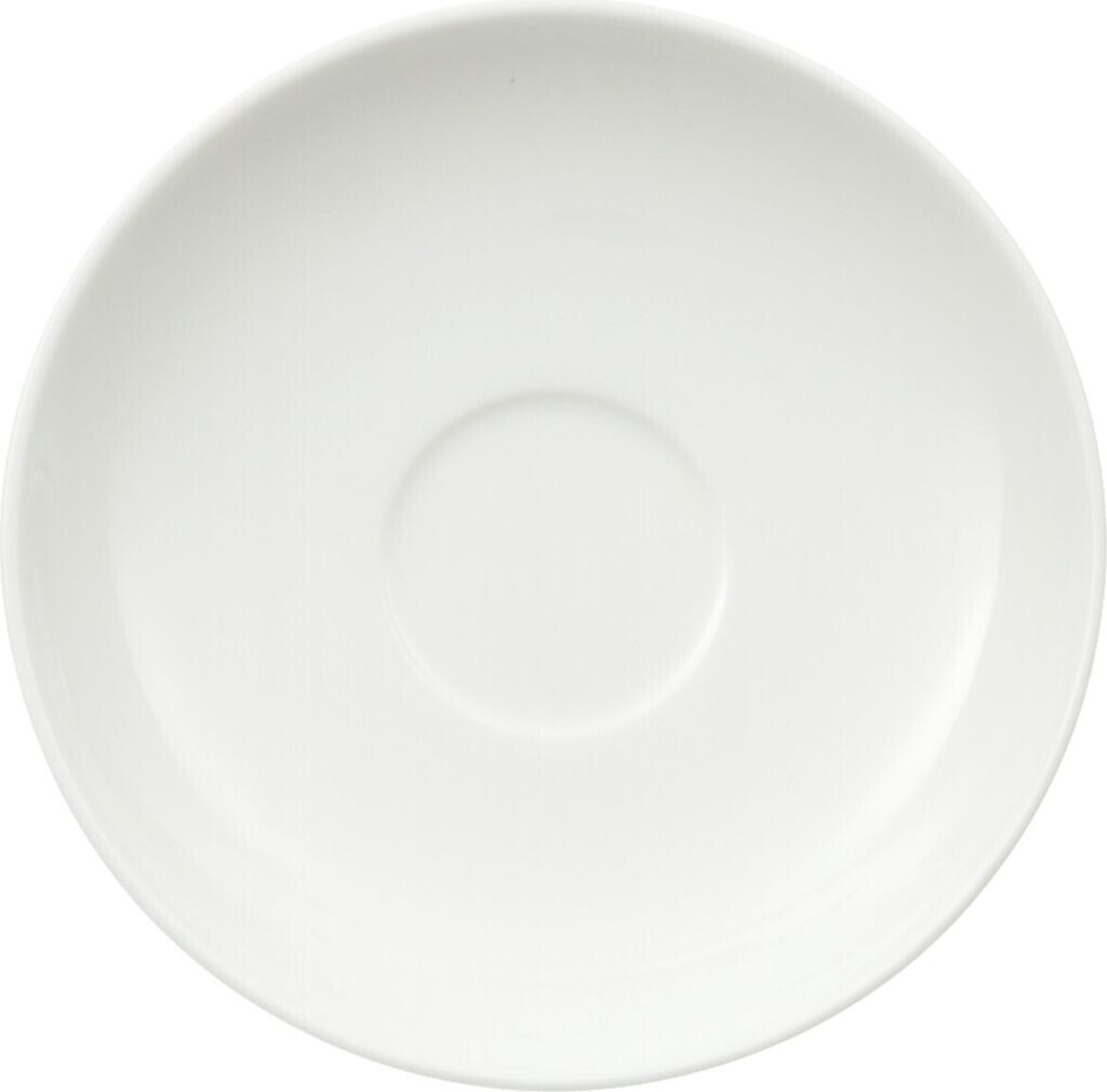 Bild von Villeroy & Boch Royal Mokka-/Espresso-Untertasse, Premium Bone Porzellan, Weiß