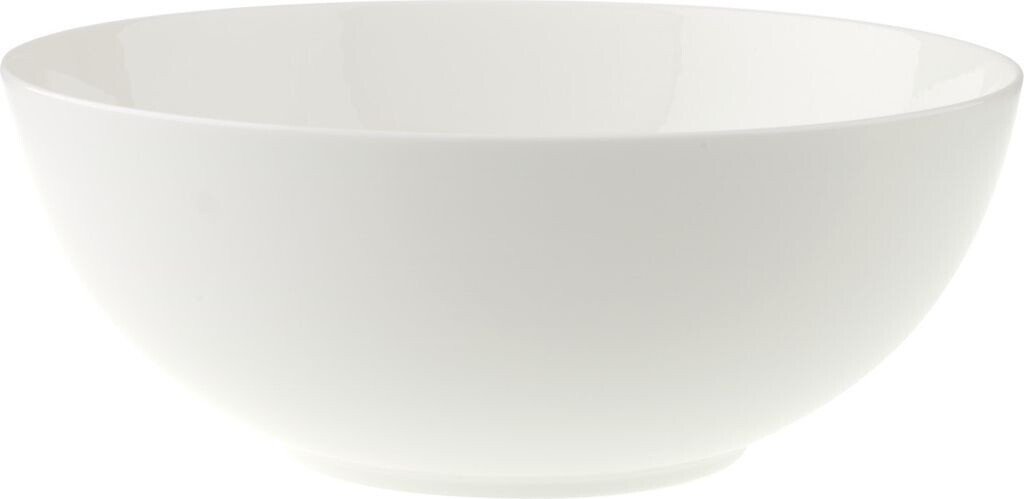 Bild von Villeroy & Boch - Royal runde Schüssel, 1700 ml, 21 cm, stilvoll servieren und genießen, Premium Porzellan, spülmaschinen-, mikrowellengeeignet, Weiß