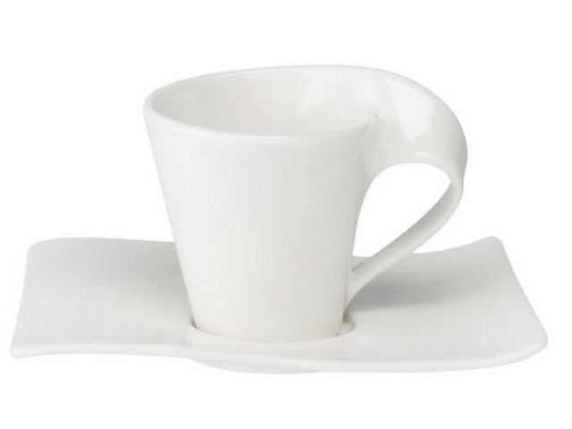 Bild von Villeroy & Boch NewWave Mokka-/Espressotasse mit Untertasse 14 x 11 cm