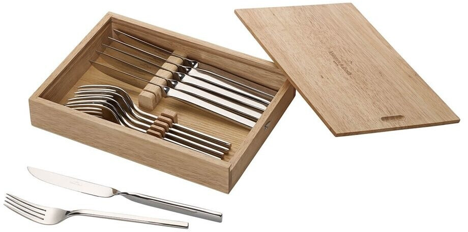 Bild von Villeroy & Boch Besteck-Set New Wave Steak-Besteck Set 12tlg.