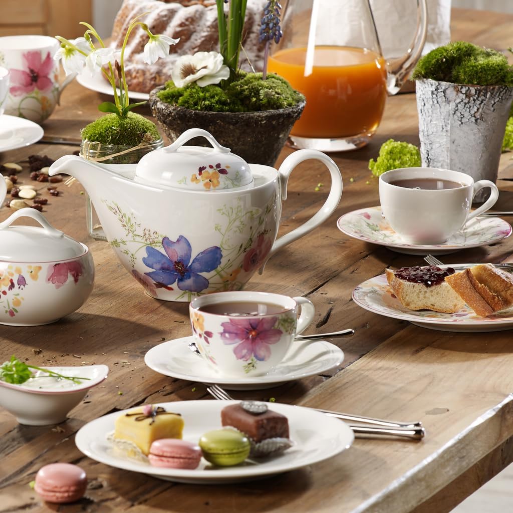 Bild von Villeroy & Boch Tasse Villeroy & Boch Mariefleur Gris Basic Kaffeeobertasse bunt 1041041300
