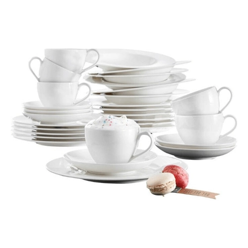 Bild von Villeroy & Boch Kombiservice White Basic (30-tlg.)