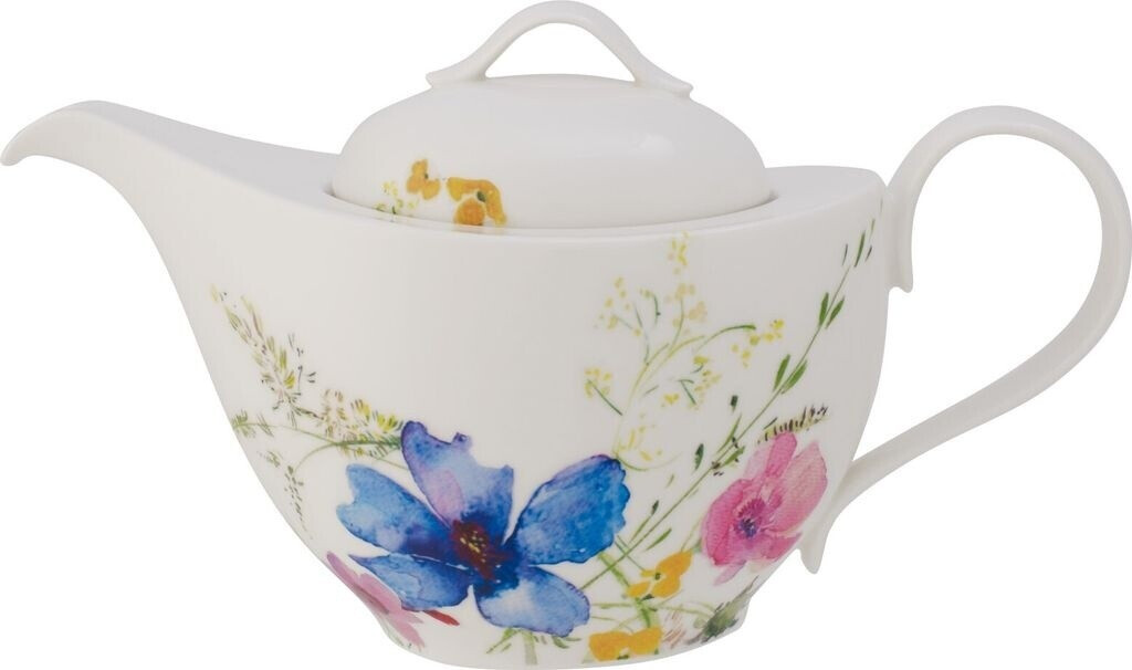 Bild von Villeroy & Boch Teekanne Mariefleur Basic Teekanne 1000 ml, 1000 l, (1 Teekanne, 1-St), Spülmaschinenfest, Mikrowellensicher