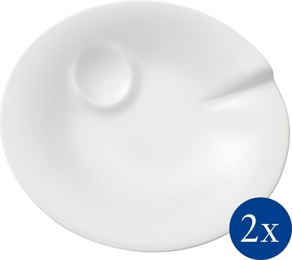 Bild von Villeroy und Boch - Pasta Passion Spaghetti-Teller-Set, 2 tlg., 30,5 cm, Premium Porzellan, spülmaschinen-, mikrowellengeeignet, weiß