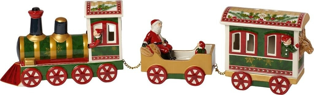 Bild von Villeroy und Boch Christmas Toys Memory Porzellan-Figur "Nordpol-Express", Porzellan, Bunt, 36 x 26 x 21 cm