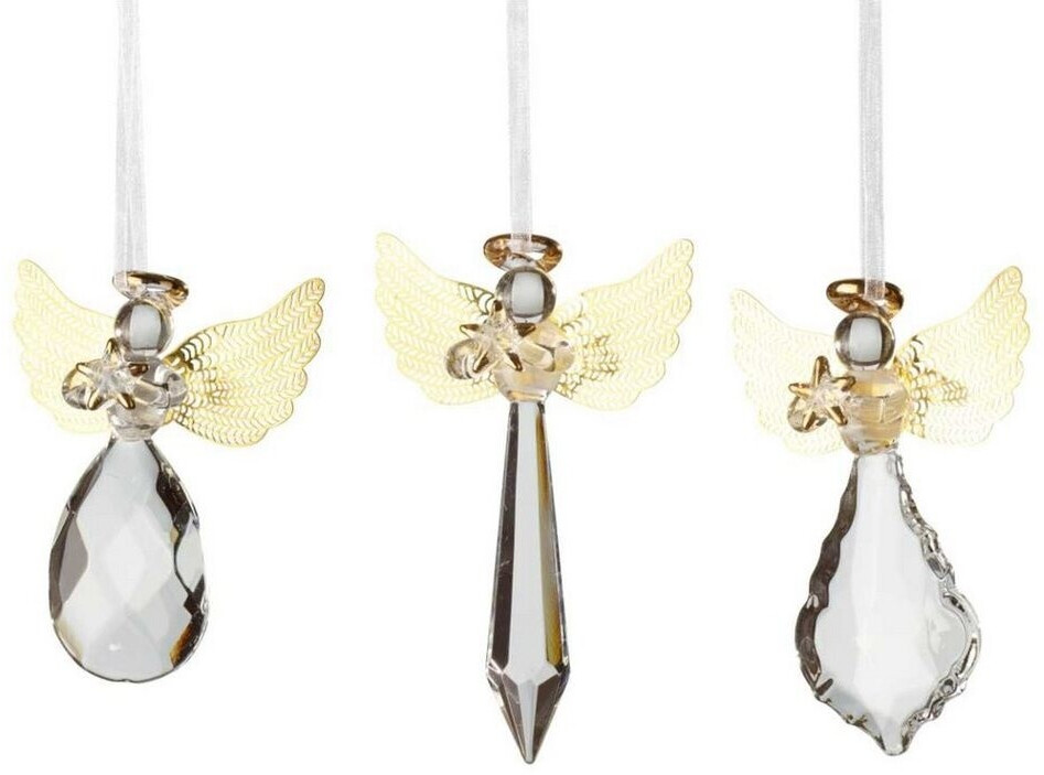 Bild von Villeroy & Boch Winter Collage Accessoires Glashänger-Engel-Set gold 3-tlg. (3593910078)