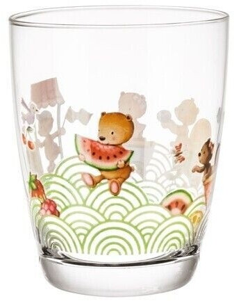 Bild von Villeroy & Boch – Hungry As A Bear Kinderglas Set 2 Teilig 150 Ml, Handwäsche, Kindergeschirr, Geschirr Kinder, Glas Für Kinder Mit Bär, Glas