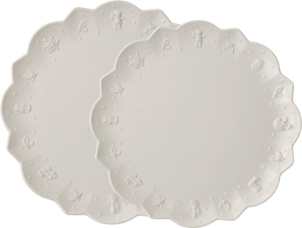 Bild von Villeroy & Boch Teller-Set Toy's Delight Royal Classic Weihnachtsgeschirr, Porzellan, 8-tlg.