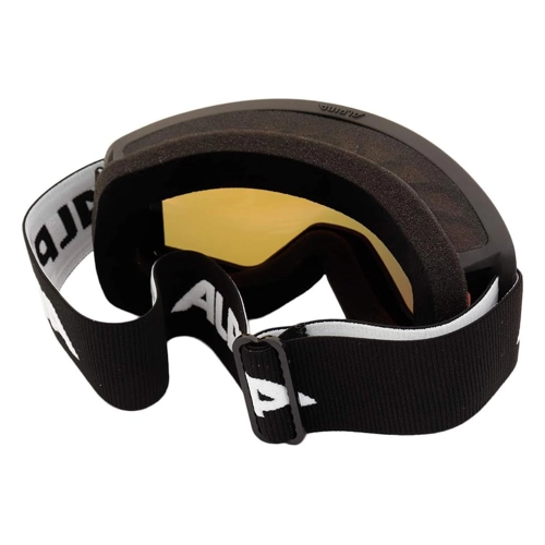 Bild von Alpina Narkoja HM Skibrille (811 white, Scheibe: Hicon Mirror, orange (S2))