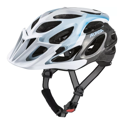 Bild von Alpina Fahrradhelm Thunder 2.0 (52-57 cm, 34 darksilver/blue)