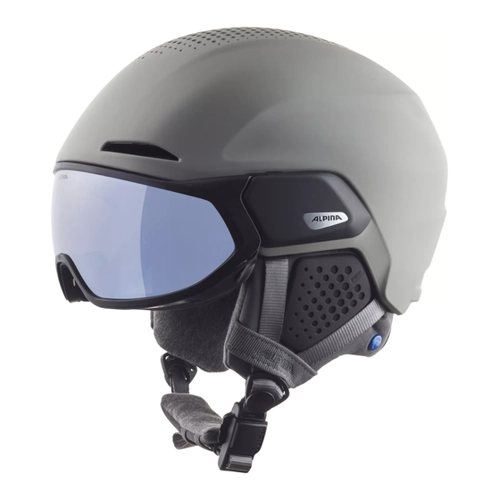 Bild von Alpina Alto Q-Lite Visier Skihelm (51-55 cm, 32 moon/grey matt)