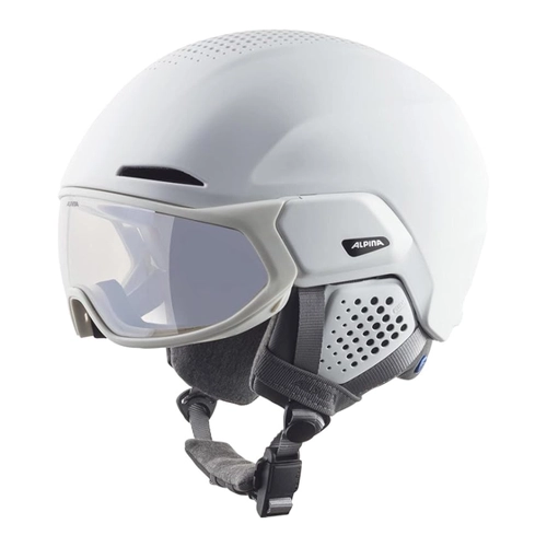 Bild von Alpina Alto Varioflex Visier Skihelm (55-59 cm, 10 white matt)