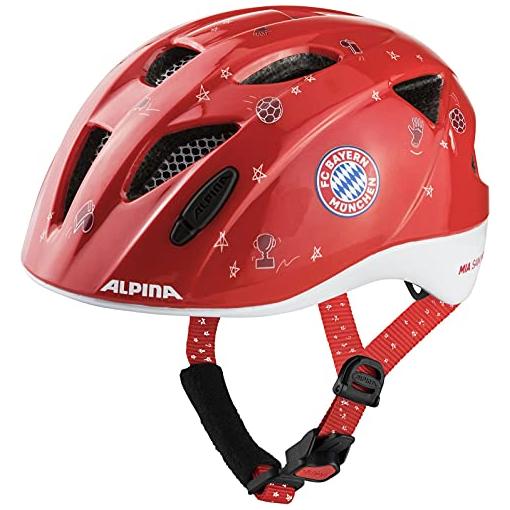 Bild von Alpina Ximo FC Bayern Kinderfahrradhelm (47-51 cm, 80 FCB gloss)