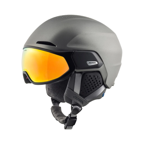 Bild von Alpina Oro Visor QV Mips Skihelm (59-63 cm, 31 gunmetall matt)