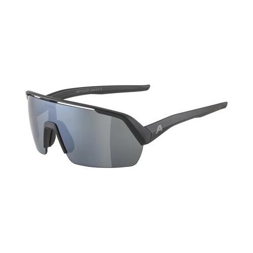 Bild von Alpina Turbo HR Sportbrille (331 black matt, Scheibe: black mirror (S3))