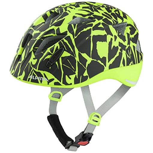 Bild von Alpina Ximo LE Kinder Fahrradhelm (47-51 cm, 35 black/neon sparkle matt)