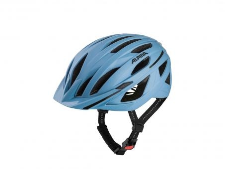 Bild von ALPINA Unisex – Erwachsene HAGA Fahrradhelm, smoke-blue matt, 51-56