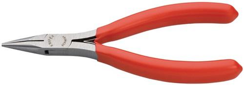 Bild von KNIPEX 35 21 115 Elektronik-Greifzange mit durchgestecktem Gelenk mit rutschhemmenden Kunststoff-Hüllen 115 mm