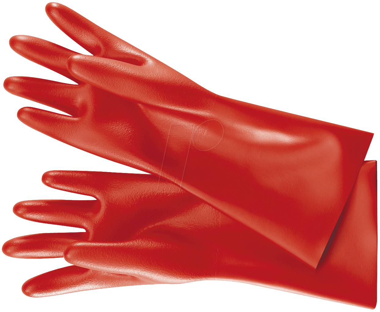 Bild von Knipex Elektriker-Handschuhe isoliert Größe 10 / Klasse 0 410 mm 98 65 41, 2 Stück (1er Pack), Rot
