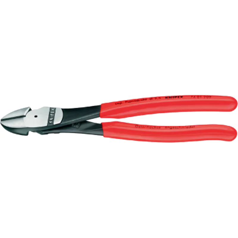 Bild von Knipex, Bolzenschneider + Seitenschneider, Kraft-Seitenschneider (180 mm)