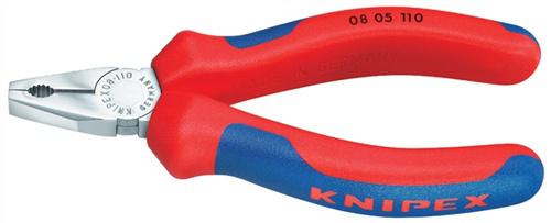 Bild von Knipex Minikombizange L.110mm verchr.Mehrkomp.-Hülle Knipex-Werk 08 05 110