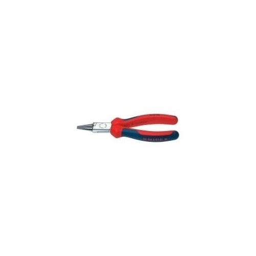 Bild von Knipex Rundzange 22 05 160 Werkzeugstahl 55 mm Blau, Silber, Rot
