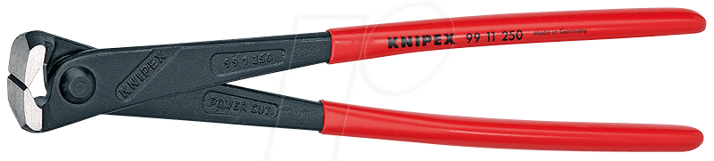 Bild von Kraftmonierzange DIN ISO 9242 L.250mm pol.schwarz atram.Ku.-Überzug KNIPEX