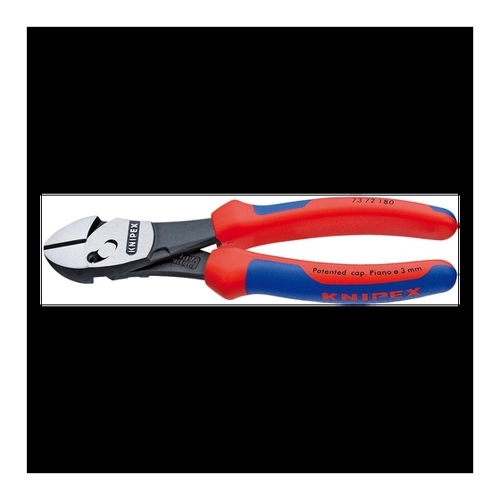 Bild von Knipex Seitenschneider 73 72 180 Rot, Blau
