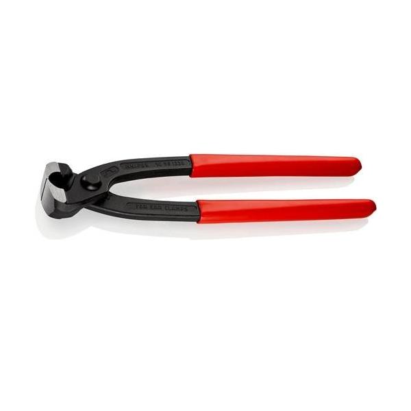 Bild von Knipex Ohrklemme KNIPEX 10 98 I220 Ohrklemmenzange Gesamtlnge 220 mm Kopf schwarz atr