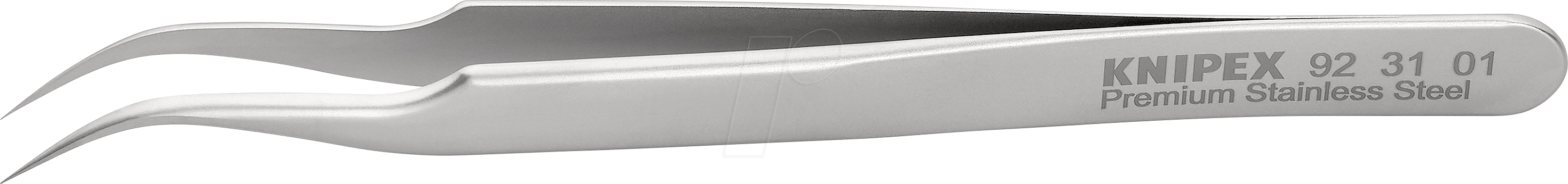 Bild von KNIPEX® - Präzisionspinzette Glatt 120 mm 923101
