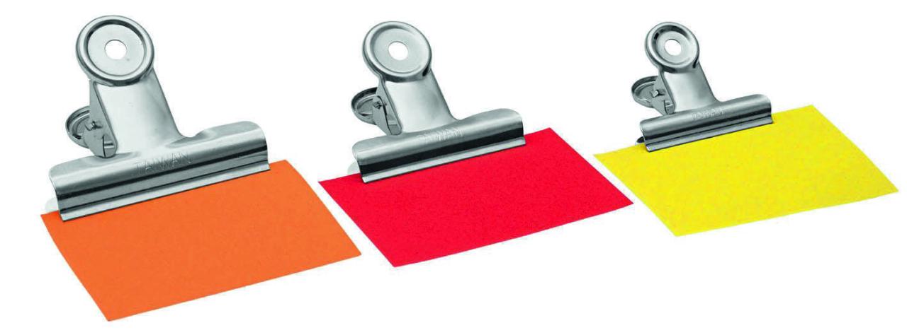 Bild von Wedo, Büroklammer, Papierklemme 5 cm 12 Stück (12 x)