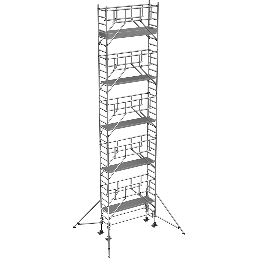 Bild von ZARGES Multitower S-PLUS 1T - Fahrgerüst Ausleger Arbeitshöhe 11,20 m